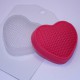 Форма пластиковая Сердце вязаное
