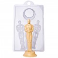 Форма пластиковая Оскар 3D