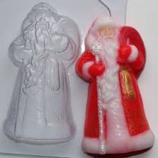 Форма пластиковая Дед мороз