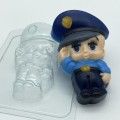 Форма пластиковая Малыш Полицейский