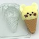 Форма пластиковая Мороженое Мышка