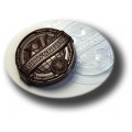 Форма пластиковая для шоколада Выпускник медаль