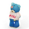 Форма пластиковая Медвежонок Тедди "I love you" 3D