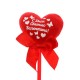 Мягкая игрушка на палочке День Святого Валентина сердце